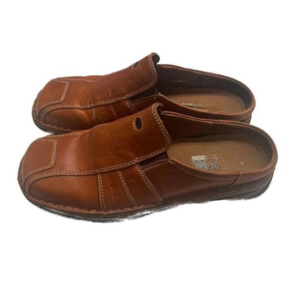 Josef Seibel brown leather mules size 
US 7.5 / EU 40 - Picture 2 of 10